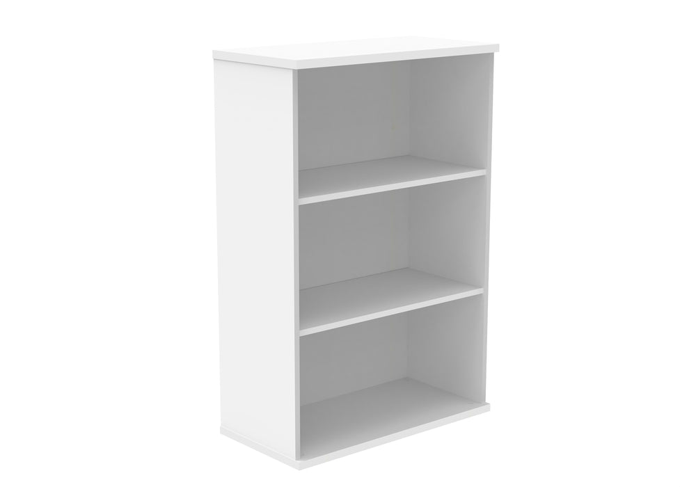 Workwise Wooden Office Bookcase Furniture TC GROUP 2 Shelf 1204 High Arctic White