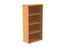 Workwise Wooden Office Bookcase Furniture TC GROUP 3 Shelf 1592 High Norwegian Beech