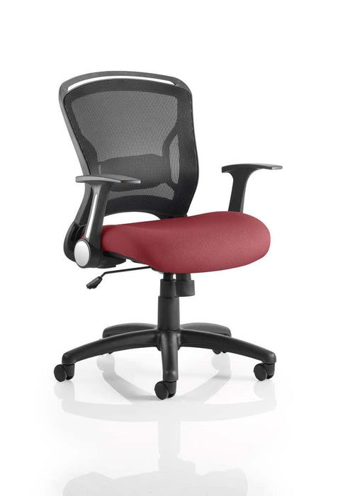 Zeus Operator Chair Task and Operator Dynamic Office Solutions Bespoke Ginseng Chilli 