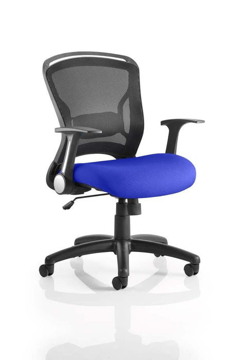 Zeus Operator Chair Task and Operator Dynamic Office Solutions Bespoke Stevia Blue 