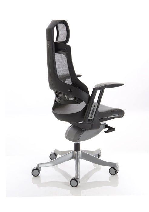 Zure Executive Chair with Black Shell With Headrest Clearance Dynamic Office Solutions 