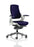 Zure Executive Chair with White Shell Executive Dynamic Office Solutions Bespoke Tansy Purple Bespoke Tansy Purple Fabric None