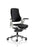Zure Executive Chair with White Shell Executive Dynamic Office Solutions Black Fabric Black Fabric None